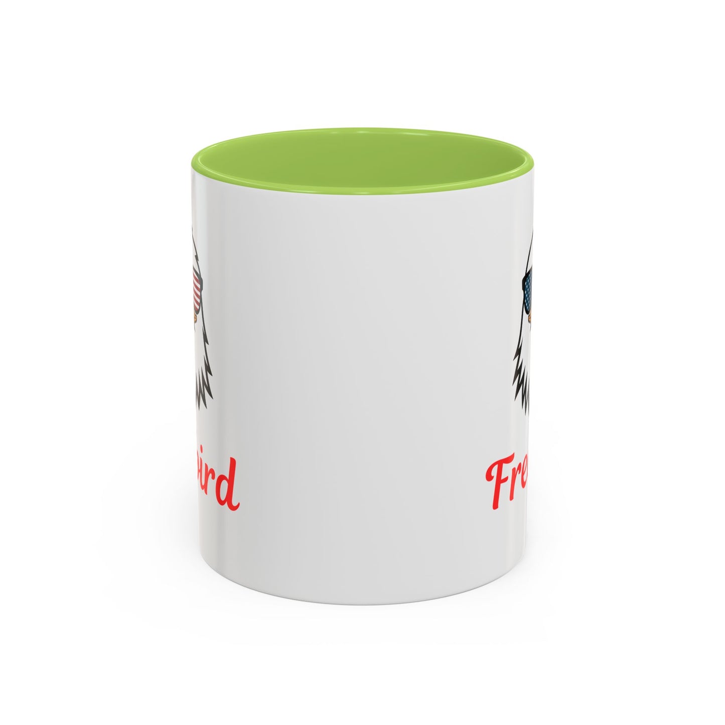Freebird Eagle Accent Coffee Mug – Patriotic 11/15oz Coffee Cup