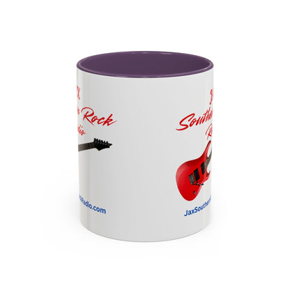 JAX Southern Rock Radio Accent Coffee Mug – Red Guitar Logo (11/15oz)