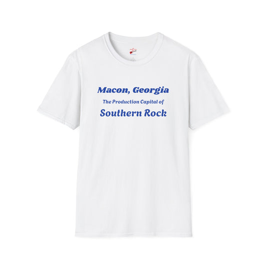 Macon, Georgia "The Production Capital of Southern Rock" T-Shirt