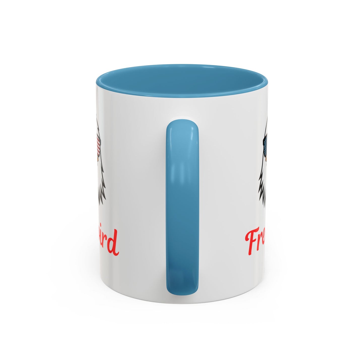 Freebird Eagle Accent Coffee Mug – Patriotic 11/15oz Coffee Cup