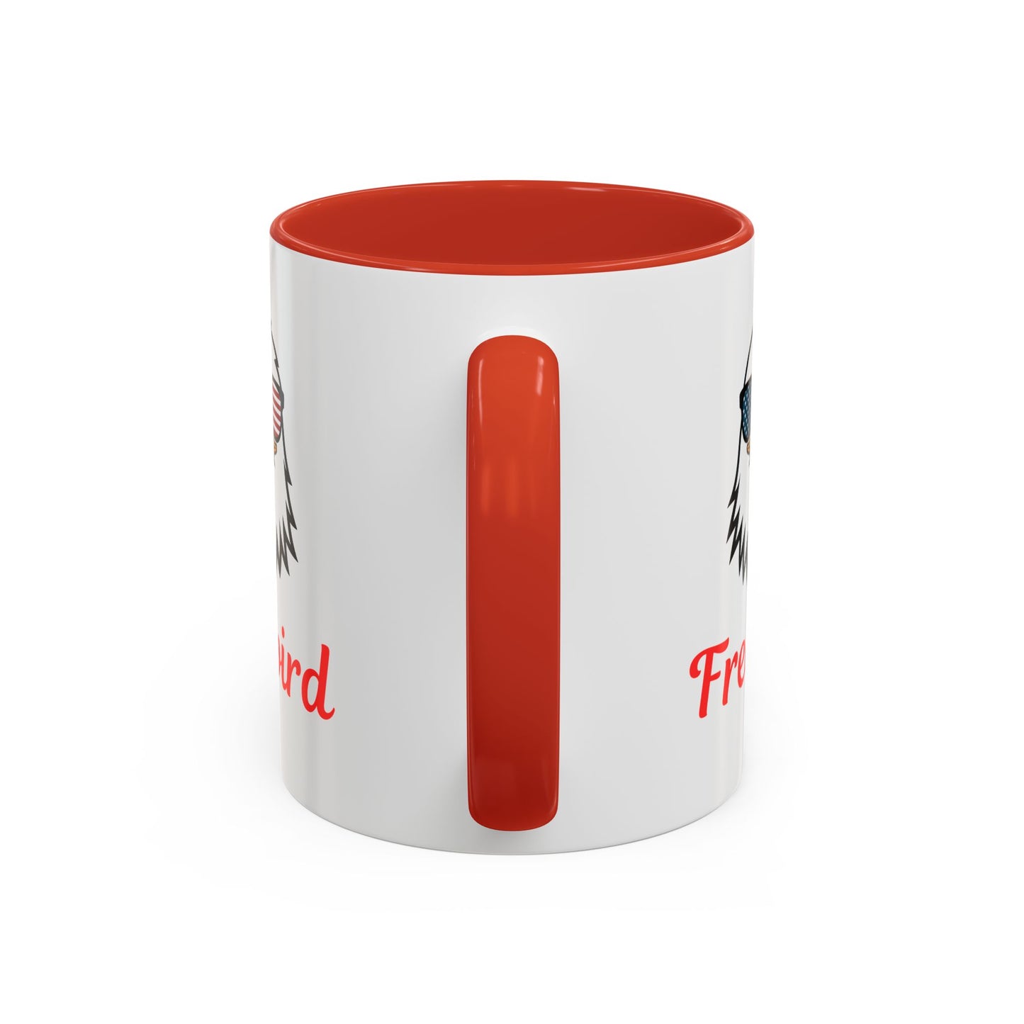 Freebird Eagle Accent Coffee Mug – Patriotic 11/15oz Coffee Cup