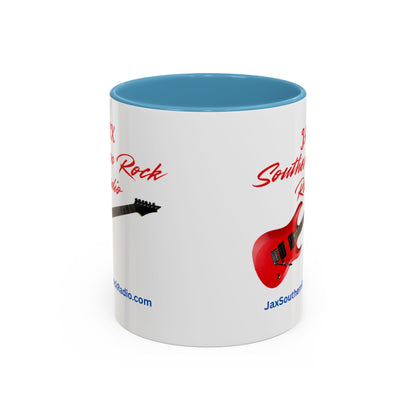 JAX Southern Rock Radio Accent Coffee Mug – Red Guitar Logo (11/15oz)