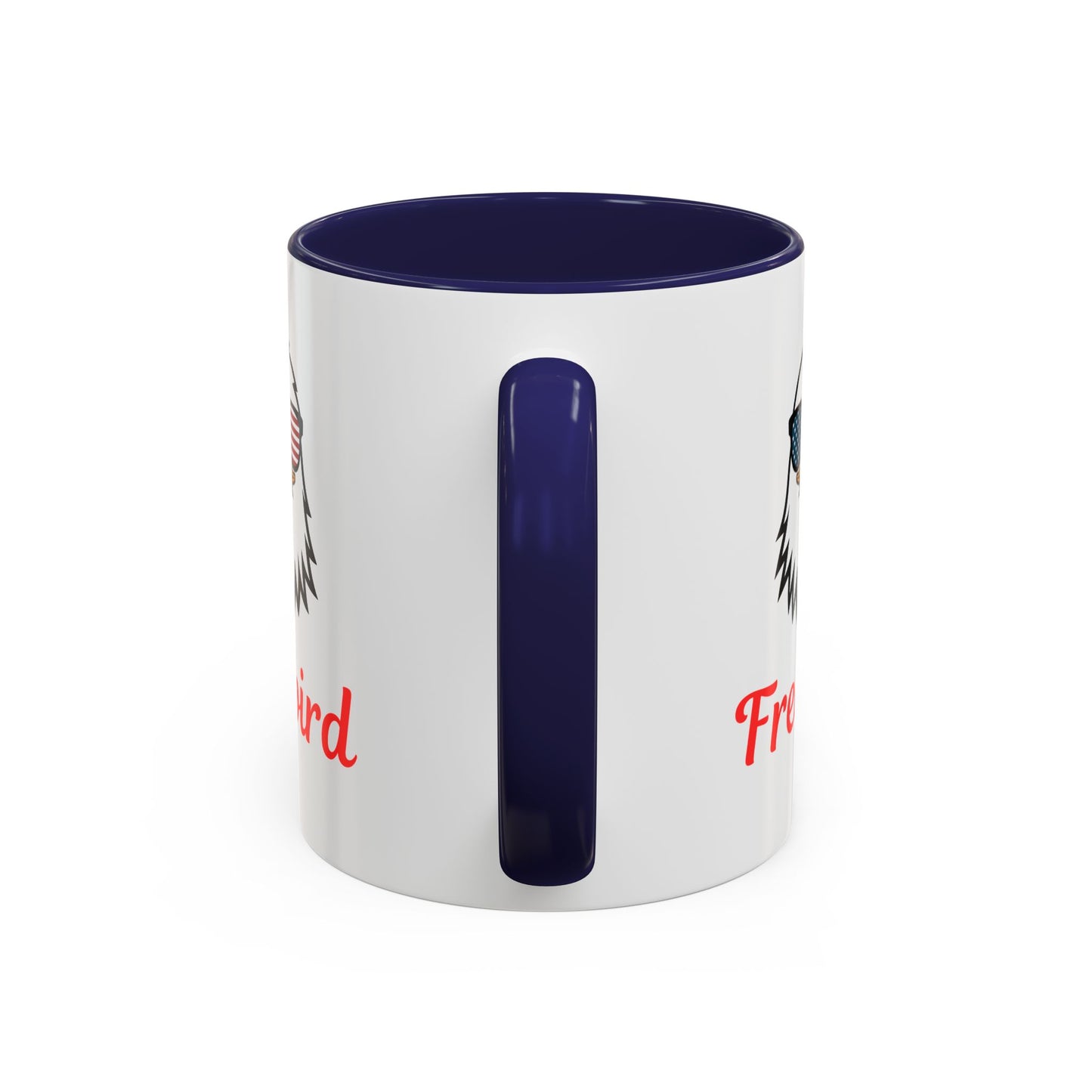 Freebird Eagle Accent Coffee Mug – Patriotic 11/15oz Coffee Cup