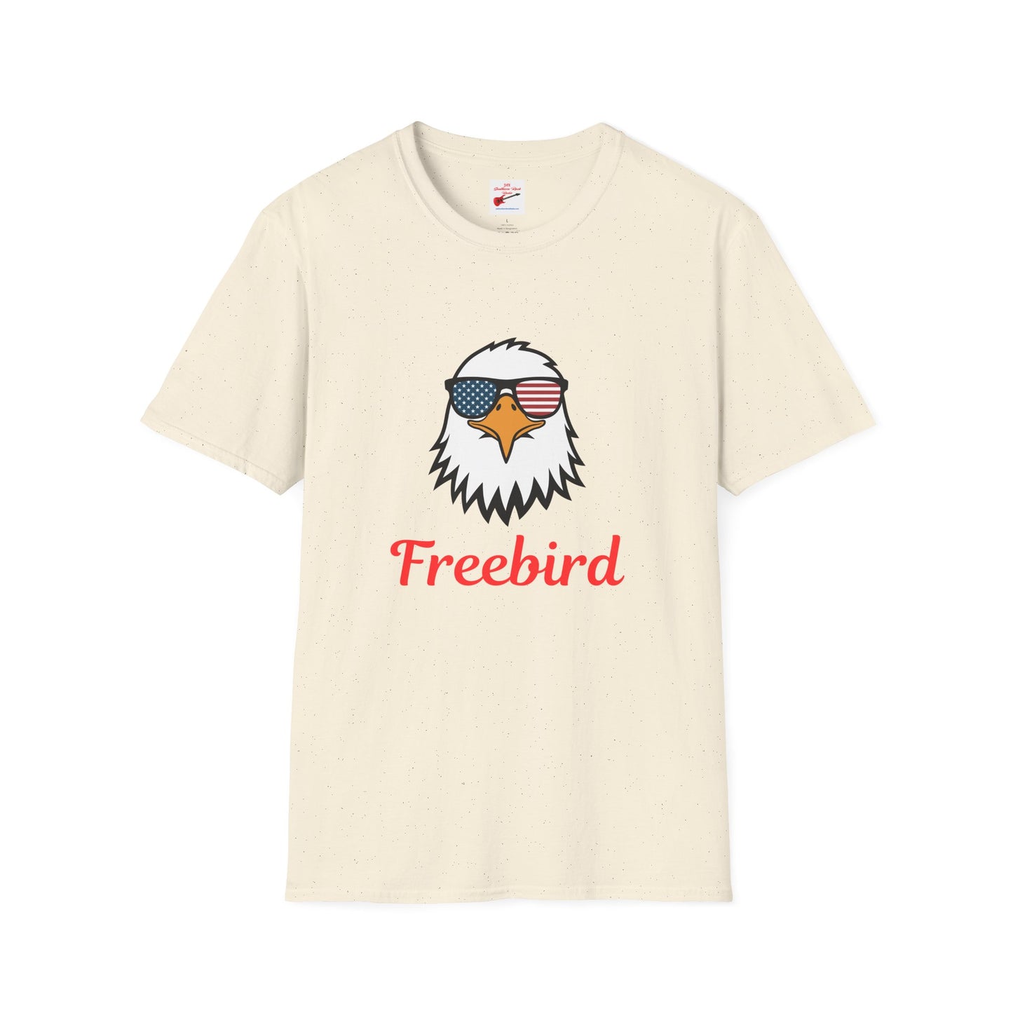 Freebird Eagle T-Shirt — Patriotic Sunglasses Graphic Tee