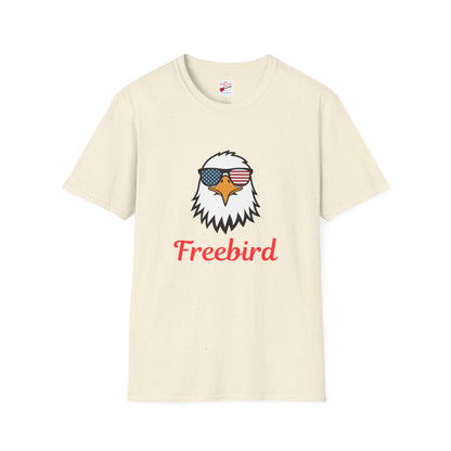 Freebird Eagle T-Shirt — Patriotic Sunglasses Graphic Tee