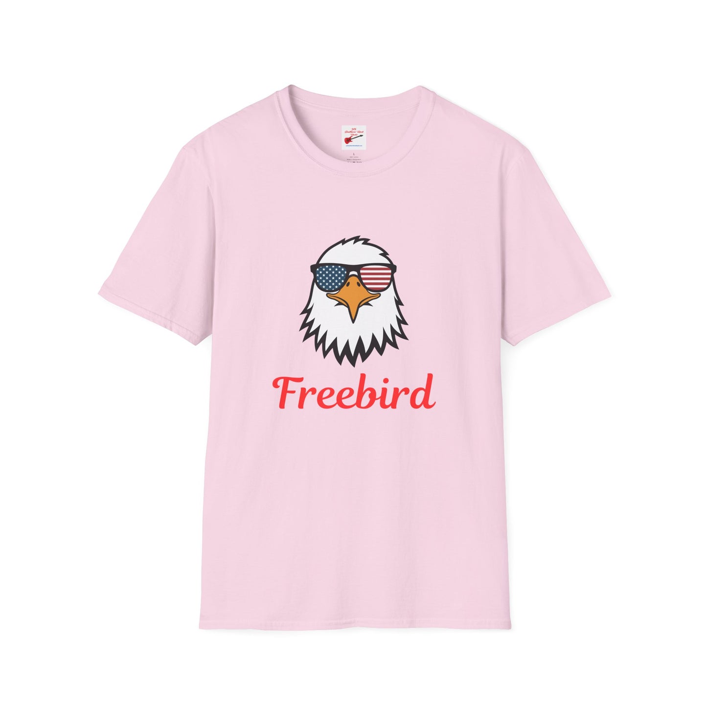 Freebird Eagle T-Shirt — Patriotic Sunglasses Graphic Tee