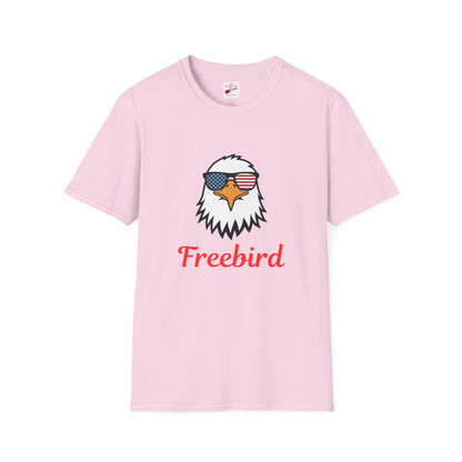 Freebird Eagle T-Shirt — Patriotic Sunglasses Graphic Tee