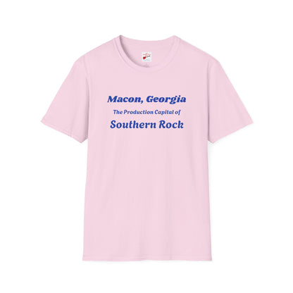 Macon, Georgia "The Production Capital of Southern Rock" T-Shirt