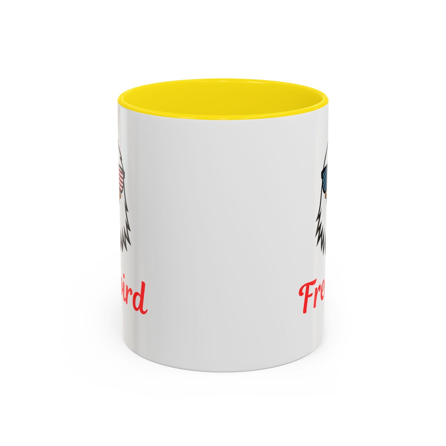 Freebird Eagle Accent Coffee Mug – Patriotic 11/15oz Coffee Cup