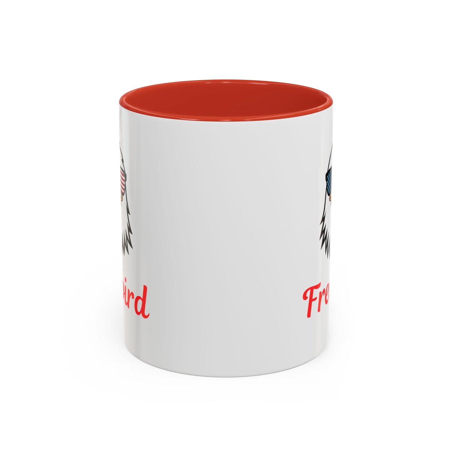 Freebird Eagle Accent Coffee Mug – Patriotic 11/15oz Coffee Cup
