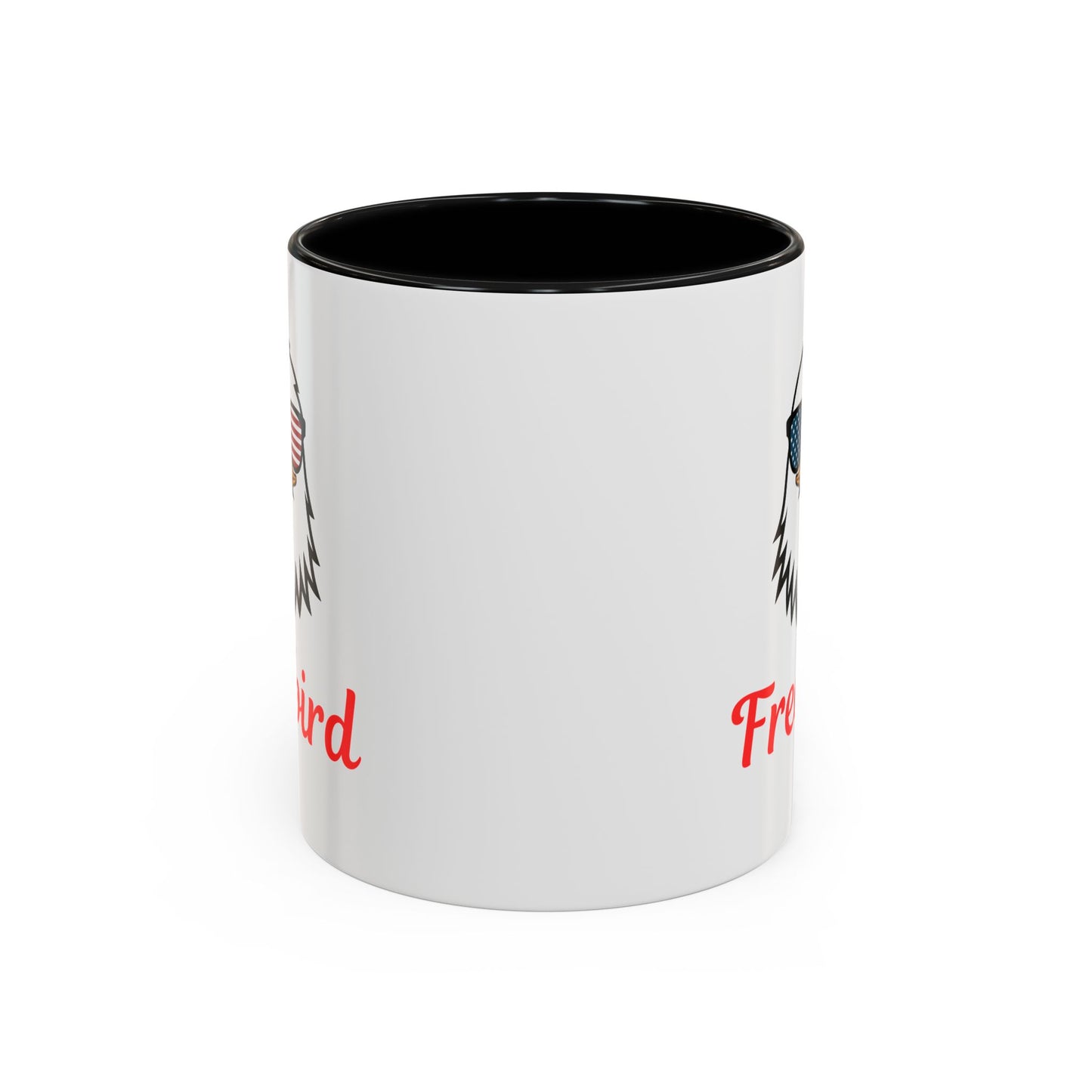 Freebird Eagle Accent Coffee Mug – Patriotic 11/15oz Coffee Cup