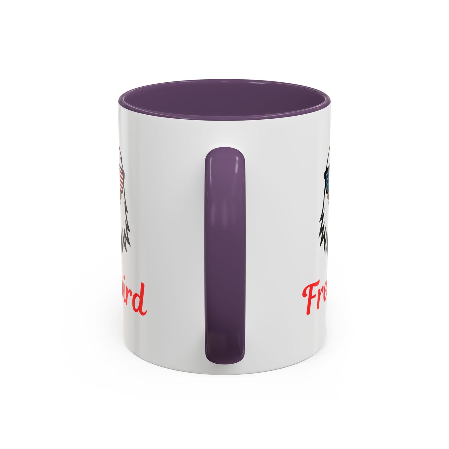 Freebird Eagle Accent Coffee Mug – Patriotic 11/15oz Coffee Cup