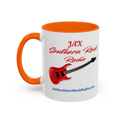 JAX Southern Rock Radio Accent Coffee Mug – Red Guitar Logo (11/15oz)
